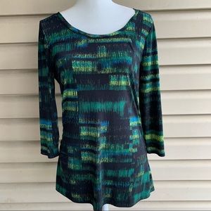 •Kenneth Cole• Three Quarter Sleeve Tunic - Size Medium